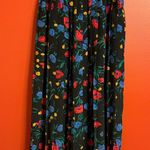 Alfred Dunner  Black Floral A-Line Skirt Photo 0