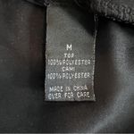 Iz Byer Pink and black abstract print smocked top size medium Photo 5