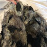 Macy's Inc faux fur vest with knit back pockets warm fun nwot $98 Macy’s Medium M Photo 6