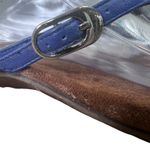 Vionic  Ricci Thong Sandals Jeweled Ring Sz 11 Leather Flip Flops Blue Turquoise Photo 5