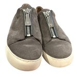 Frye LENA SUEDE ZIPPER CENTER FRONT GREY PLATFORM SNEAKER SHOES 8 Photo 4