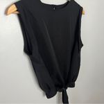 Black Sleeveless Tie Photo 3