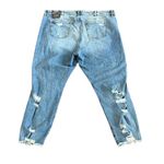 Torrid  Stretch High Rise Straight Jeans Distressed Ankle Plus Size 24 Tall NEW Photo 7