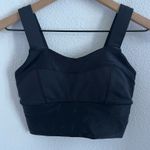 Lululemon Var-City Varsity Long Line Bra Black Luxtreme Mesh 2 Photo 0