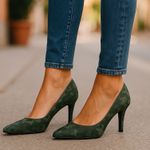 Life Stride Sevyn Hunter Camo Pointed Toe Pumps 9M Photo 1