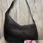 Betsey Johnson Black Shoulder Bag & Floral Wallet Set Photo 0