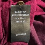 Lulus Hometown Girl Plum Purple Lace Skater Mini Dress Size XL 558272. Photo 4