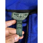 Ralph Lauren VTG Polo Sport Womens XL Fleece Jacket Full Zip Blue/Black Casual Photo 3