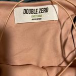 Double Zero Preowned Satin Crowl Pink Dress Photo 1