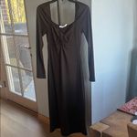 Lush Clothing Lush brown ribbed dress Photo 5