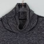 Lululemon Womens Ready To Rulu Funnel Neck Pullover Top Size 6 Gray Running Gym Photo 4