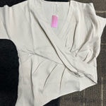 Lavish Ivy Cream Linen Set White Photo 0