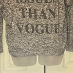 Pink Berry More Issues Than Vogue Gray Sweater L Size L Photo 5
