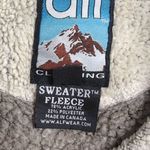 KÜHL Brown Grey Melange Mock Neck Alfpaca Outdoor Performance Sweater Fleece L Size L Photo 7