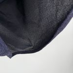 H&M Dress SZ Small NWT Lurex Navy Glitter Holiday Mini Bodycon Off The Shoulder Photo 6