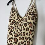 Aerie  Buzzed Terry Leopard Strappy Back One Piece Swimsuit XXL NWOT Photo 6