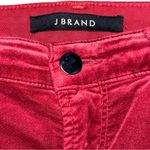 J Brand Ruby High Rise Velour Crop Jeans Photo 5