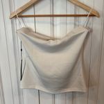 Emerson Lang White Bow Strapless Top Size Large Photo 1