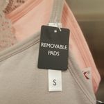 Laura Ashley ππ Lace Back Seamless Bralettes 2 Pack ~ Pink & Gray Small S NWT Photo 4