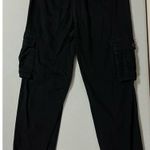 Black Cargo Utility Pants Bottoms Joggers Cargos Size S ⛓️ Photo 2