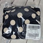 J.Crew Gemma ruched bandeau one-piece in dot print BX701 14 NWT Black Beige Photo 10