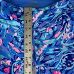 Lilly Pulitzer women's size small Luxletic Multicolor Leggings stop blue floral Photo 3