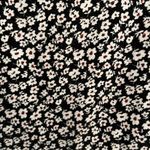 Forever 21 Black White floral daisy skater dress H&M Urban Outfitters  Medium Photo 1