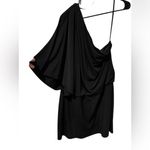 Jessica Simpson Black One-Shoulder Dress WORN ONCE Photo 10