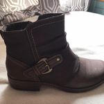 Earth Origins  Brown Buckle Ankle Boots Photo 1