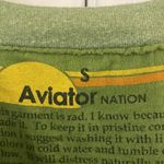 Aviator Nation RARE  Tulum Serape Bolt Stitch Crop Sweatshirt Small EEUC 🥰 Photo 3