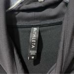 Athleta  Hermosa Mock Neck Sweatshirt BLACK SIZE Medium Great Shape Photo 5