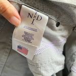 NYDJ Alisha Ankle Size 10 Jeans Denim Lizard Print Gray Casual Crop Pants Photo 6