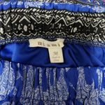Francesca's Collections Miami royal blue elephant maxi skirt size medium Photo 4