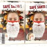 Safe Santa novelty face mask, unisex, New Photo 3