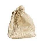 Aerie NWT  Offline Mini Drawstring Back Pack One Size Cream Polyester Photo 0