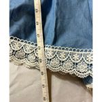 PatPat Women's Blue & Lace White Shorts Romper Photo 5