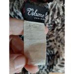 Volume One Animal Print Halter Top Junior Size S Polyester & Spandex Black Photo 1