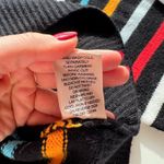 Philosophy  Striped Crew Neck Sweater Black White Blue Red Orange XL Photo 6