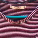 Pull & Bear  Striped I Left My Heart In Mars Tee Photo 4