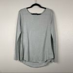 PEACH Asado Sweater‎ Knit Light Blue Long Sleeve L NWT Size L Photo 4