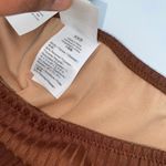 J.Crew New  Brown Wide Ribbed Hipster Bikini Swim Bathing Suit Bottom Size XXS Photo 5