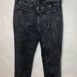a.n.a  Highest Rise Vintage Straight Jeans Black Distressed   Sz 14 Photo 2