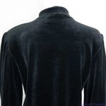 Vintage Liz Sport women's‎ black velvet blazer, size M Size M Photo 10