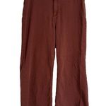 Ophelia Roe  Women’s Rust Denim Twill Jeans Pants Flared Leg Size 14 Photo 0