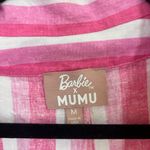 Show Me Your Mumu Mumu x Barbie pink striped romper size M Photo 4