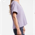 Athleta Lavender Muted Lilac Serenity Sweatshirt Tee Top W-505 Sz S Photo 1