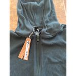 SKIMS Cotton Rib Zip Up Hoodie Spruce Size XS Photo 5
