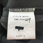 BLQ Scuba Bodycon Dress Back Cut Out Black Revolve Brand Size 1 EUC Photo 6