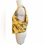 Sharon young 70s Yellow Western Print Women's Vest size small Photo 1