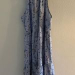 A New Day Light Blue Floral Halter Dress Photo 0